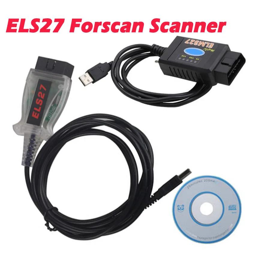 Forscan ĳ PIC18F25K80 Ĩ,  ڵ ELM327 , USB 귯 ,   ̺ ELS 27 V3 ELS27, V2.3.8 ELS27